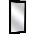 Ajw AJW U7018B-2436 Frameless Mirror; No. 8B Stainless Steel Surface - 24 W X 36 H In. U7018B-2436